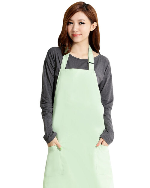 廚房圍裙/圍裙井式訂製圍裙-粉綠<span>APCAN-C-00017</span>  |商品介紹|圍裙【訂製 / 現貨款】|大人圍裙【訂製款】